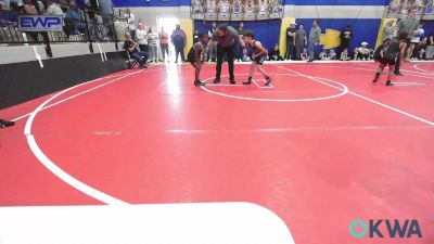 60-66 lbs Quarterfinal - Ronald Davis, Owasso Takedown Club vs Lawrence Hart, Unattached