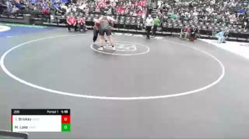 285 lbs Semifinal - Ian Briskey, Weber vs Martin Lake, Granger