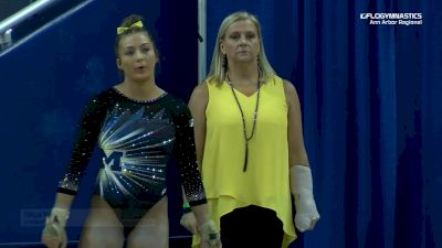 Olivia Karas - Vault, Michigan - 2019 NCAA Gymnastics Ann Arbor Regional Championship