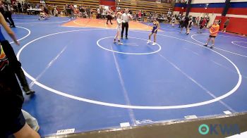 67 lbs Quarterfinal - Mekko Stites, Berryhill Wrestling Club vs Zachariah Felts, Fort Gibson Youth Wrestling