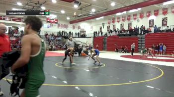 113 lbs Semifinal - Logan Edens, Camanche vs Jordan Chavez, Iowa City, City High