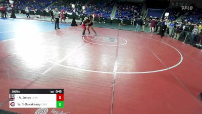 285 lbs Round Of 32 - Ason Jones, Coventry vs Wayne Gutierrez-Sakakeeny, Concord