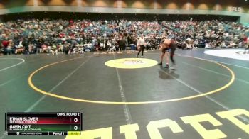 132 lbs Cons. Round 2 - Gavin Coit, El Dorado (Placerville) vs Ethan Slover, Centennial (Corona)