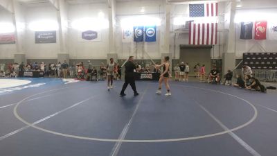 135 lbs Cons. Rd Of 16 - Kaytylynn Goforth, Sanderson Wrestling Academy vs Mugwaneza Veronica Mbanza, Defiant Wrestling Club