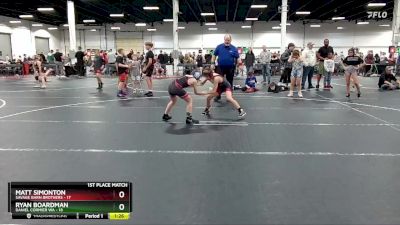 76 lbs Placement (4 Team) - Matt Simonton, Savage Barn Brothers vs Ryan Boardman, Daniel Cormier WA