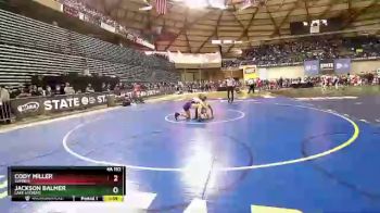 4A 152 Quarterfinal - Jackson Balmer, Lake Stevens vs Cody Miller, Sumner