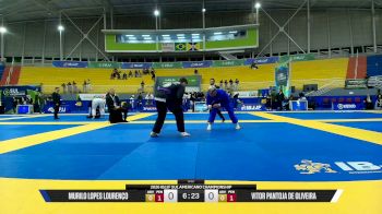 Murilo Lopes Lourenço vs Vitor Pantoja De Oliveira 2026 IBJJF Sul Americano Championship