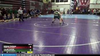152 lbs Champ. Round 1 - Ronan Thomas, Xavier, Cedar Rapids vs Caleb Eaton, Cedar Rapids Kennedy
