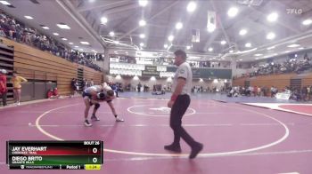 126 lbs Champ. Round 1 - Diego Brito, Granite Hills vs Jay Everhart, Cherokee Trail