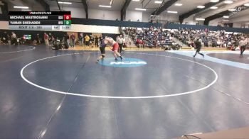 285 lbs Champ. Round 1 - Michael Mastroianni, Bridgewater State vs Yaman Shehadeh, New York University