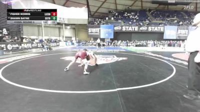 Boys 3A 144 lbs Cons. Round 5 - Shawn Bayne, Central Kitsap vs Fisher Norris, Lakeside (Seattle)