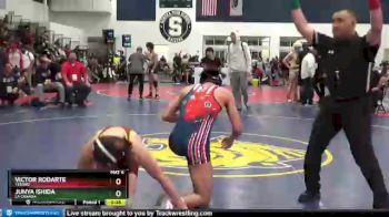 160 lbs Cons. Round 1 - Junya Ishida, La Canada vs Victor Rodarte, Tesoro