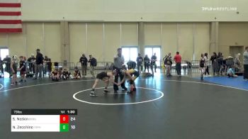 73 lbs Prelims - Shane Notkin, Bergen Area Dragons ES vs Nico Zecchino, Triumph Blue ES