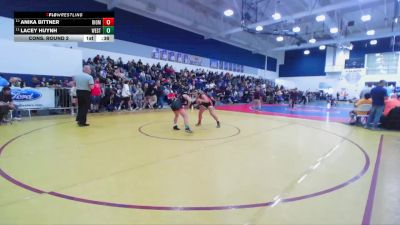 130 lbs Cons. Round 2 - Lacey Huynh, Westminster vs Anika Bittner, Rio Mesa