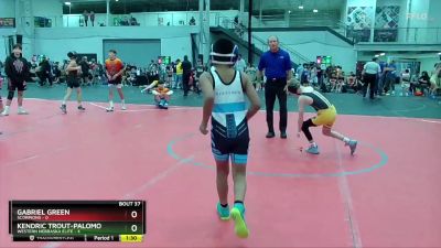 76 lbs Round 8 (10 Team) - Gabriel Green, Scorpions vs Kendric ...