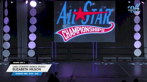 Lake Country Dance Studio - Elizabeth Hilson [2025 Mini - Solo - Jazz Day 2] 2025 ASCS Dance Grand Nationals & Cheer Showdown