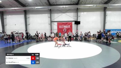 60 kg Rr Rnd 4 - Gabby Baker, Razor Blue vs Alexandria Graffius, NJ Select