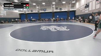 184 lbs Champ. Round 1 - Wyatt Reisz, Colorado School Of Mines vs Mahkyi Smith, Adams State