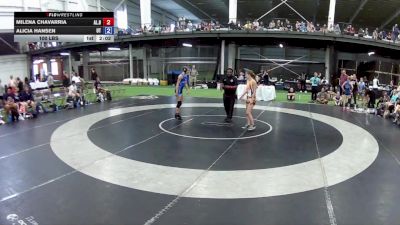105 lbs Kaydence Seigler, Alabama Blue vs Eva Zimmerman, Utah