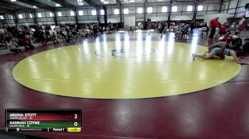 115 lbs Quarterfinal - Arisna Stott, Cedar Valley vs Hannah Coyne, Salem Hills