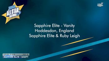 Sapphire Elite - Vanity [2026 L3 U18 Day 2] 2026 UCA & UDA All Star Nationals