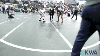88 lbs 5th Place - Jerell Haynie Jr, D3 Wrestling Cluib vs Kordell Burns, Grover Rains Wrestling Club