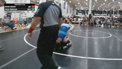 162 lbs Rr Rnd 3 - River Hibler, Grit Mat Club Blue - HSC vs Cole Trzeciak, GT Kombat - HSC
