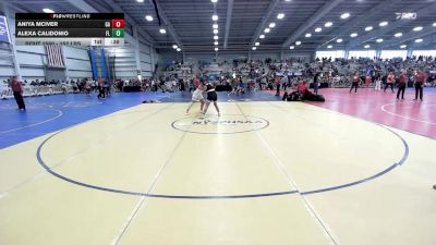 152 lbs Consi Of 16 #2 - Aniya McIver, GA vs Alexa Calidonio, FL