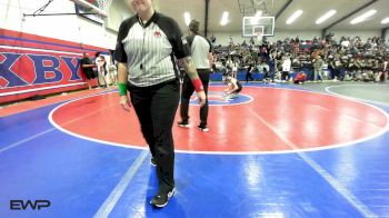 145 lbs Rr Rnd 2 - Meredith Conley, Bixby JH Girls vs Reese Highers, Broken Arrow Girls