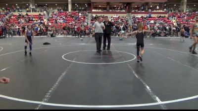 64 lbs Cons. Round 1 - Ethan Jonas, WICHITA WRESTLING CLUB vs Colby Yelton, SlyFox Wrestling Academy