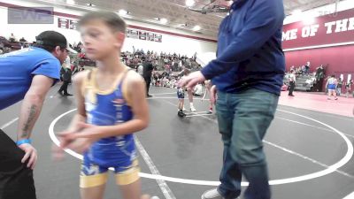 40 lbs Consi Of 4 - Jack Allen, Ponca City Wildcat Wrestling vs Carter Rodriguez, Newkirk Takedown Club