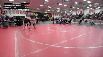 145 lbs Cons. Round 3 - Lesly De La Rosa, Dos Pueblos vs Marissa (Jade) Miranda, Murrieta Valley