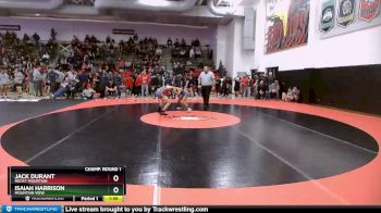106 lbs Champ. Round 1 - Isaiah Harrison, Mountain View vs Jack Durant, Rocky Mountain