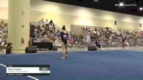 Katya Sander - Floor, Perfection #1133 - Stanford - 2021 USA Gymnastics Development Program National Championships