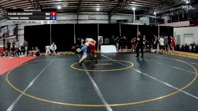 86 kg Cons. Round 6 - Caleb Uhlenhopp, Brunson UVRTC vs Daniel Sheen, XCalibur Athletics