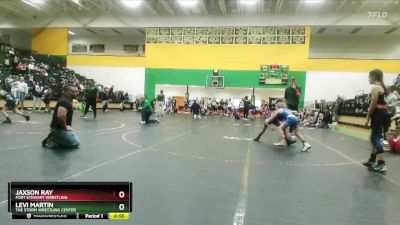 70 lbs Round 1 - Jaxson Ray, Fort Stewart Wrestling vs Levi Martin, The Storm Wrestling Center