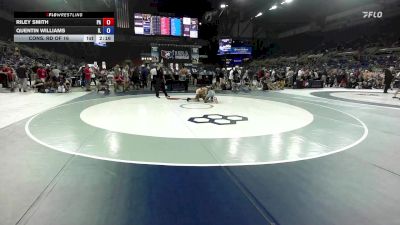 100 lbs Cons. Rd Of 16 - Riley Smith, PA vs Quentin Williams, IL
