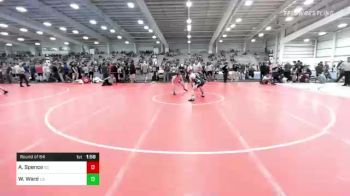 160 lbs Round Of 64 - Aidan Spence, SC vs Weston Ward, CA