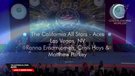 The California All Stars - Las Vegas - Aces [2025 L6 Senior Small Finals] 2025 The Cheerleading Worlds