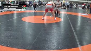 285 lbs Champ. Round 2 - Tanner Gormanson, UW Parkside vs Tyler Shellenbarger, Lake Erie College