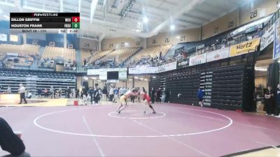 174 lbs Champ. Round 1 - Dillon Griffin, Western Colorado vs Houston Frank, Fort Hays State