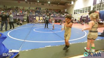 52-55 lbs Rr Rnd 5 - Payton Macias, Berryhill Wrestling Club vs Aspen Shelton, Team Tulsa Wrestling Club