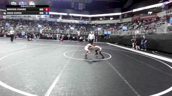 46 lbs Semifinal - Brooks Chavez, Backyard Brawlers vs Keon Ooton, Prodigy Elite Wrestling