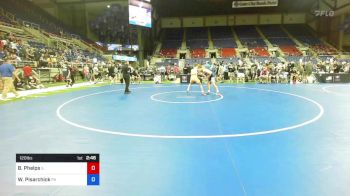 120 lbs Rnd Of 16 - Brady Phelps, Illinois vs Weston Pisarchick, Pennsylvania