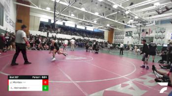 120 lbs Cons. Round 2 - Leo Hernandez, Villa Park vs Jovanny Montes, Paramount