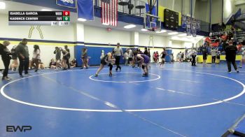 145 lbs Quarterfinal - Isabella Garcia, Woodland vs Kadence Center, Fayetteville