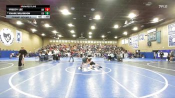 126 lbs Champ. Round 2 - Chase Wilkinson, El Diamante vs Freddy Lee, Shafter