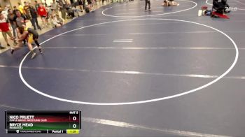 125 lbs Champ. Round 1 - Nico Pruett, Maple Grove Wrestling Club vs Bryce Mead, Minnesota