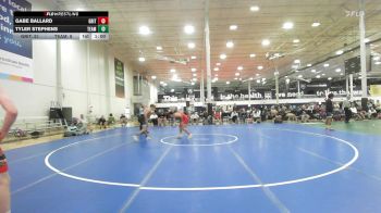 154 lbs Quarterfinal - Gabe Ballard, Grit Mat Club Blue - HSC vs Tyler Stephens, Team Diamond Fish - HSC