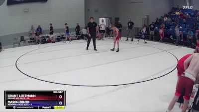 74 lbs Round 1 (6 Team) - Cooper Fehringer, Nebraska Blue Boys vs Andrew Taussig, Kansas Red Boys